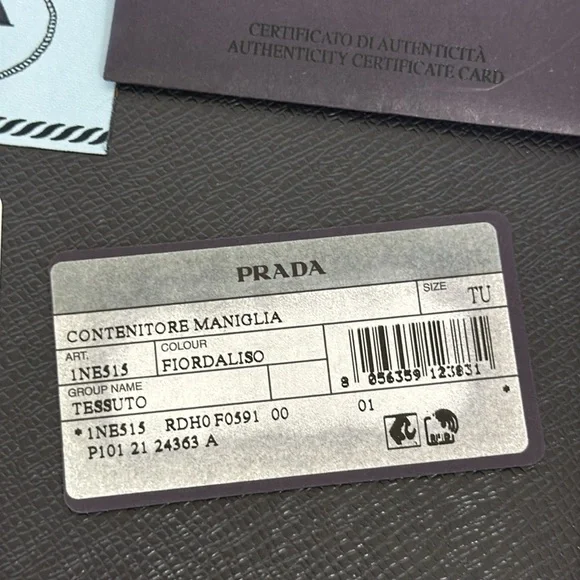 Prada Re-Edition 2000 Re-Nylon Mini Bag Cornflower Silver-tone - Picture 10 of 16